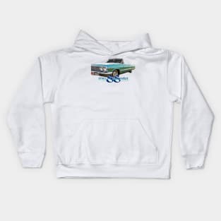 Restored 1963 Chevrolet Impala SS Convertible Kids Hoodie